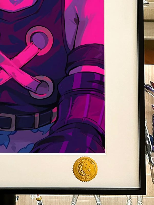 【海外代購】星空《思緒金克斯》英雄聯盟LOL暴走蘿莉裝飾畫 