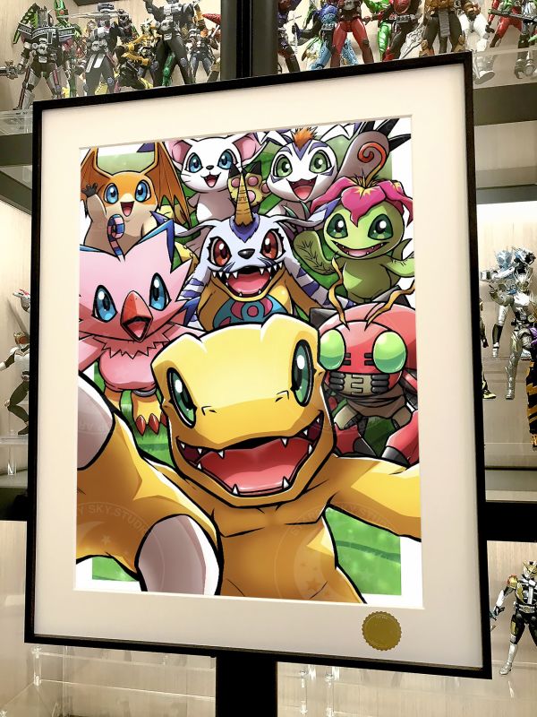 【海外代購】星空 《數碼寶貝成長期》Digimon亞古獸加布獸巴達獸太一大和數碼暴龍動畫裝飾畫星空《數碼寶貝成長期》Digimon亞古獸加布獸巴達獸太一大和數碼暴龍動畫裝飾畫 