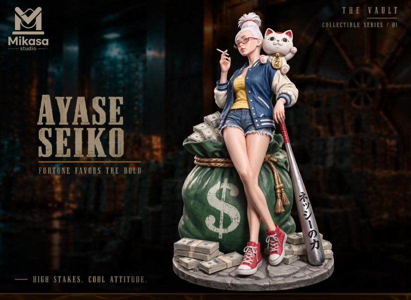 【預定】Mikasa 當噠當 綾瀨星子 錢袋招財貓 