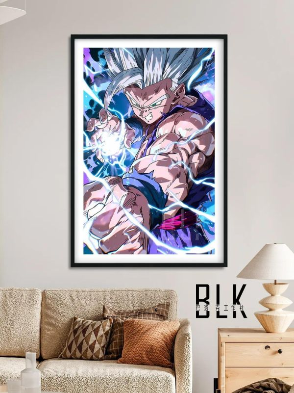 【海外代購】巴洛克《孫悟飯》七龍珠裝飾畫冰箱貼 