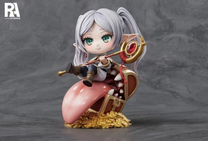 【預定】RA Q版冬裝芙莉蓮寶箱招財 桌擺 
