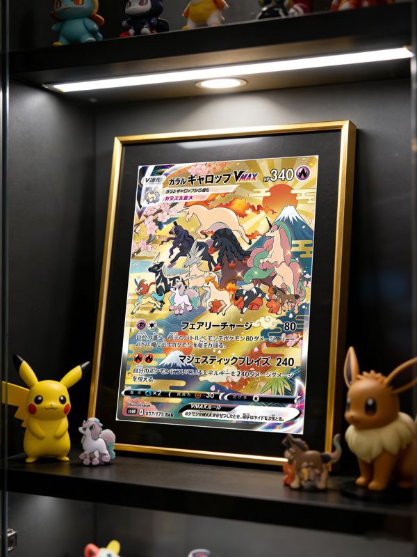 【海外代購】千鳥社 《寶可夢與風駿馬》 精靈寶可夢烈焰馬小火馬幽靈馬二次元午睡毯地毯裝飾畫 