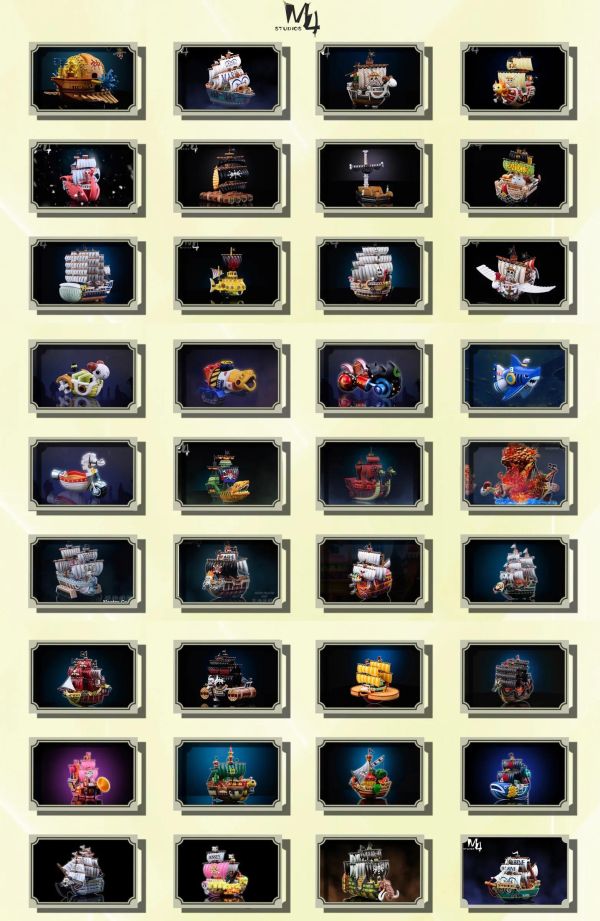 【預定】M4 全員船-系列第三十七彈 海軍軍艦2號船 