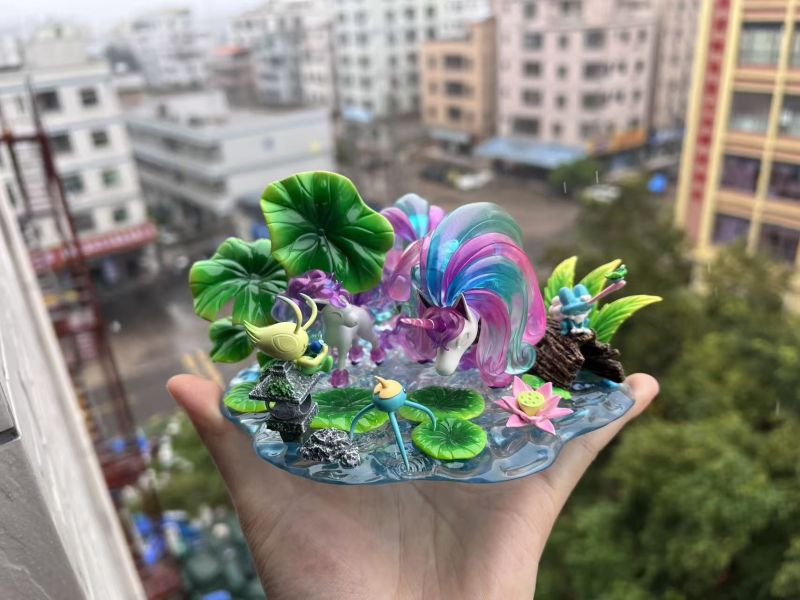 【預定】DUDU 烈焰馬生態場景 