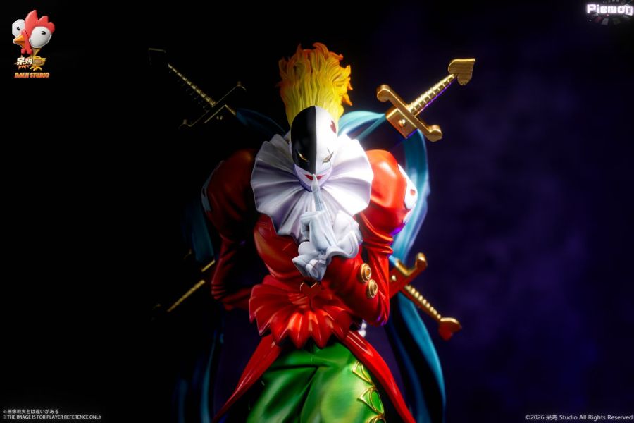 【預定】呆雞社 DAIJI 數碼寶貝01黑暗四天王共鳴系列小丑皇（站姿） 