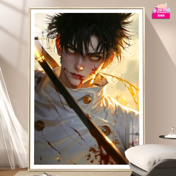 【海外代購】阿喵畫社 霞光 乙骨憂太 8k超大高清裝飾畫 