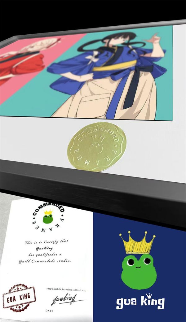 【海外代購】皇呱 千束瀧奈莉可麗絲 裝飾畫 