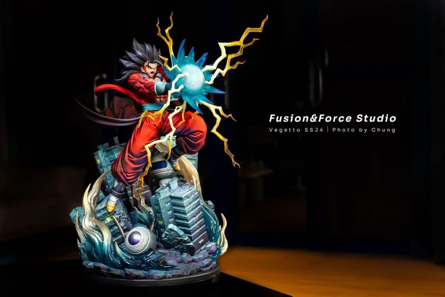 【預定】Fusion Force 當兩股極致力量完美交融 鑄就宇宙最強合體戰士 最終かめはめ波、受けてみろ！ 貝吉特超級賽亞人4 