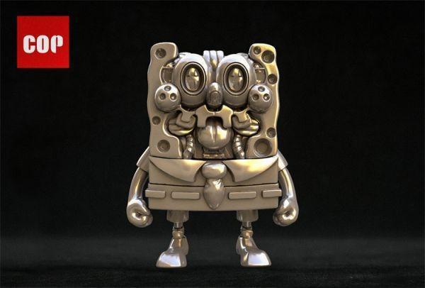 【海外代購】COP 海綿寶寶系列第二彈 海綿寶寶解構 