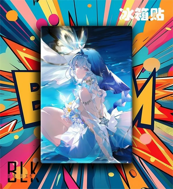 【海外代購】巴洛克 守岸人鳴潮The Shorekeeper裝飾畫/冰箱貼 
