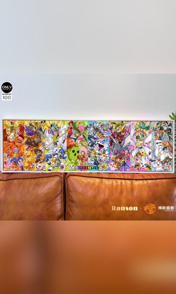 【海外代購】神秘畫廊 Ronson 共同奉獻 RAINBOW系列o14 數碼寶貝 