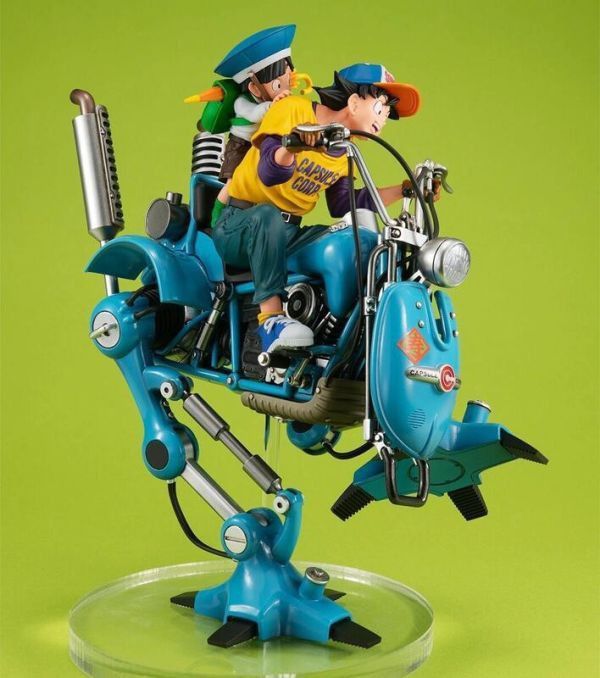 【海外代購】MegaHouse MH 龍珠 孫悟空父子機車 
