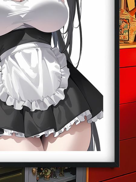 【海外代購】巴洛克 《莉音小姐》Tsukatsuki Rio老大姊調月莉央蔚藍檔案遊戲動漫裝飾畫 