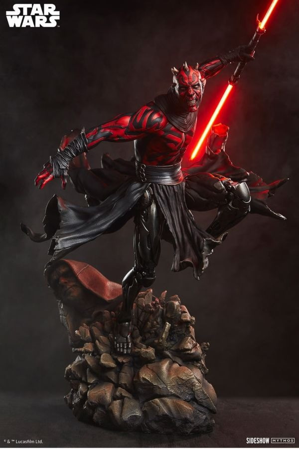 【預定】正版授權 Sideshow 64cm 星球大戰 Darth Maul 達斯·摩爾 