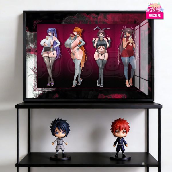 【海外代購】阿喵畫社 對魔忍女神計畫 新品12K主題高清裝飾畫 冰箱貼 