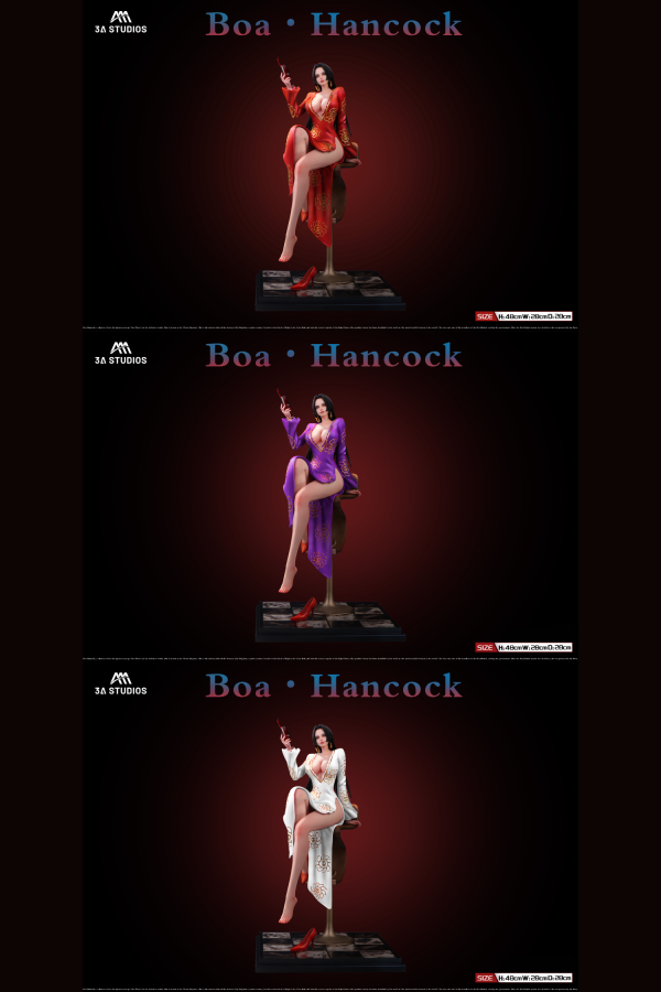 【預定】3A 1/4 Boa· Hancock蛇姬 收藏雕像 