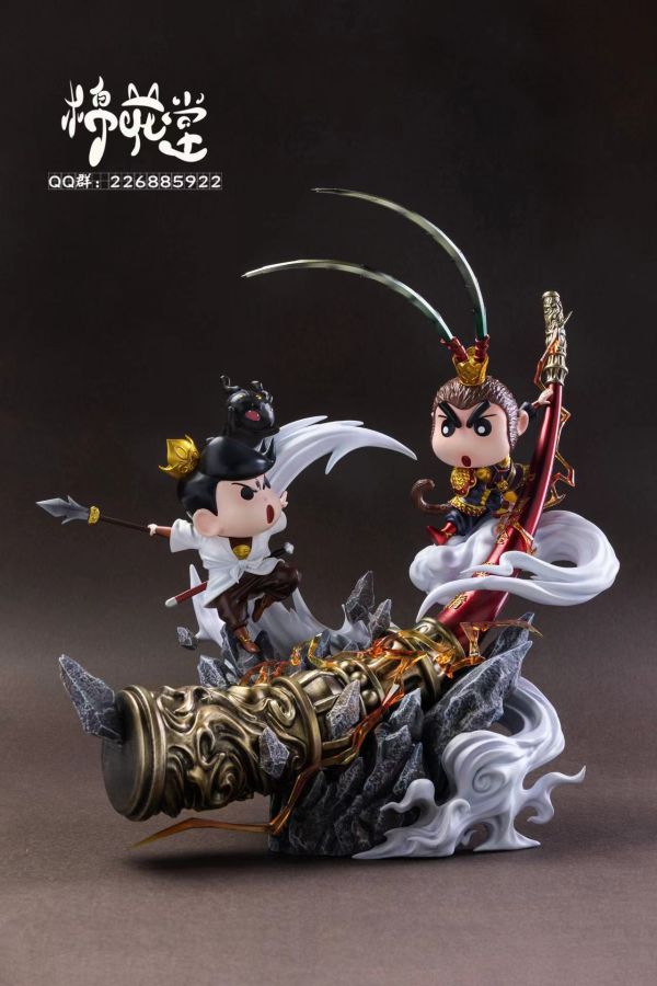 【預定】棉花堂 小新cos悟空VS二郎神 