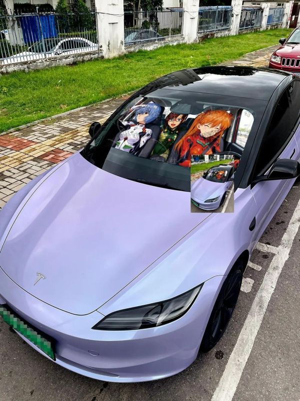 【海外代購】千鳥社《汽車前擋遮陽-EVA三女主》 