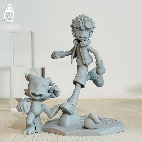 【預定】JBS 羈絆社 數碼寶貝02劇場版  華力斯/大耳獸/黑大耳獸 