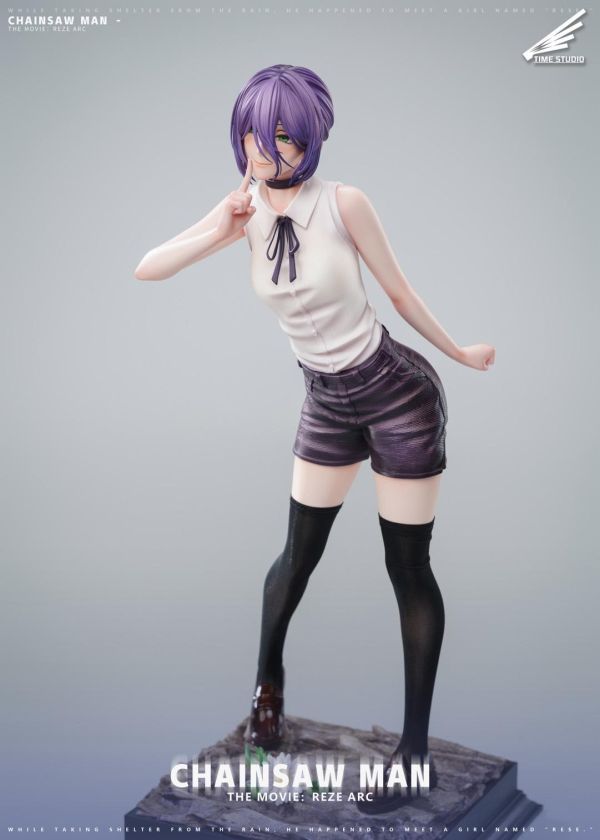 【爆款預定】Time Studio出品 Quiet art監修 《電鋸人》蕾塞篇－蕾塞 