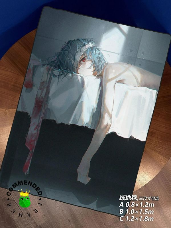 【海外代購】皇呱 《惡魔獵人瑪奇瑪》電鋸人裝飾畫 午睡毯 地毯 