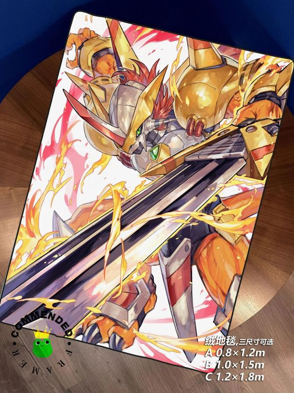 【海外代購】皇呱《究極體戰鬥暴龍獸》數碼寶貝裝飾畫 