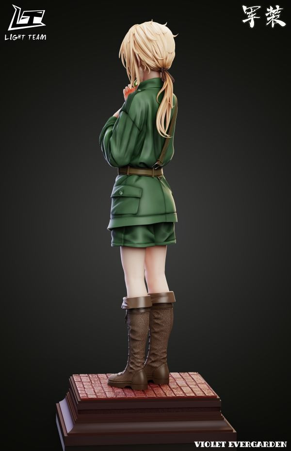 【海外代購】Light team LT 紫羅蘭永恆花園 結束 人偶 童年軍裝薇爾莉特 