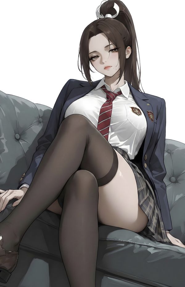 【海外代購】H2工作室《制服不知火舞》街頭霸王拳皇餓狼傳說裝飾畫 