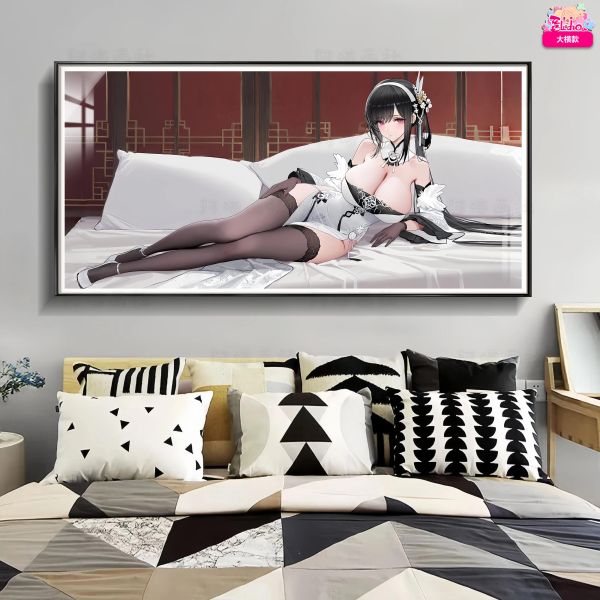 【海外代購】阿喵畫社 國色天香 鎮海 8k主題高清裝飾畫 滑鼠墊 冰箱貼 