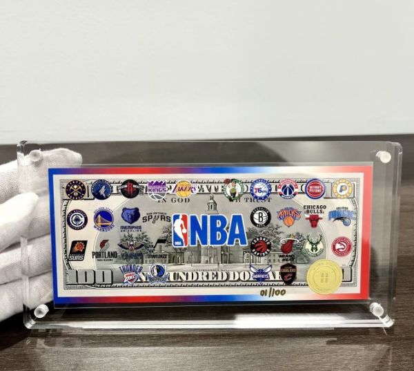 【海外代購】H2 第一彈 NBA球員美金卡磚盲盒 