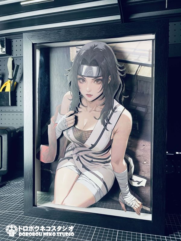 【海外代購】泥棒貓 DSMG-066 夕日紅 立體裝飾畫 