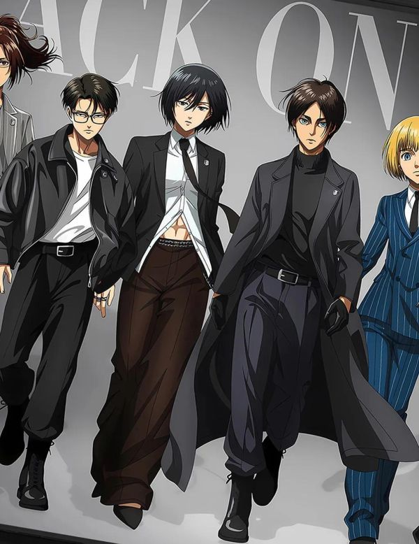 【海外代購】千鳥社 《最後的調查兵團》進擊的巨人地毯鼠標墊裝飾畫 