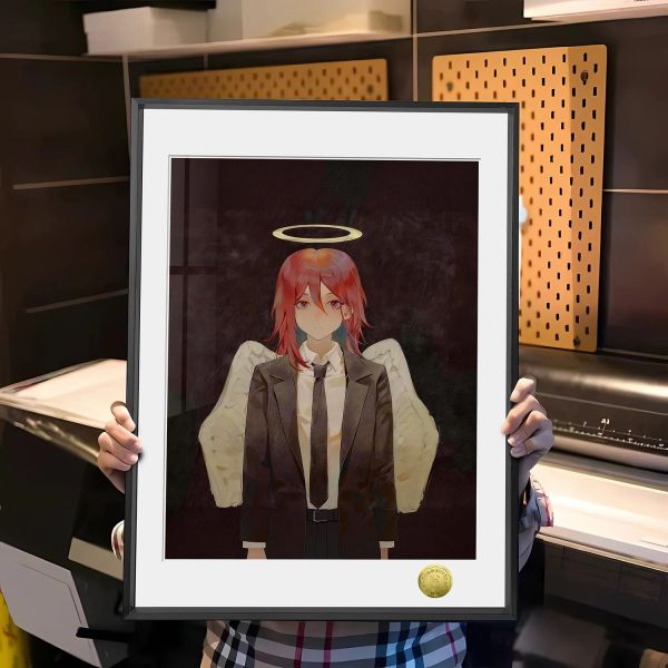 【海外代購】皇呱 《天使惡魔》電鋸人安吉爾裝飾畫 午睡毯 地毯 