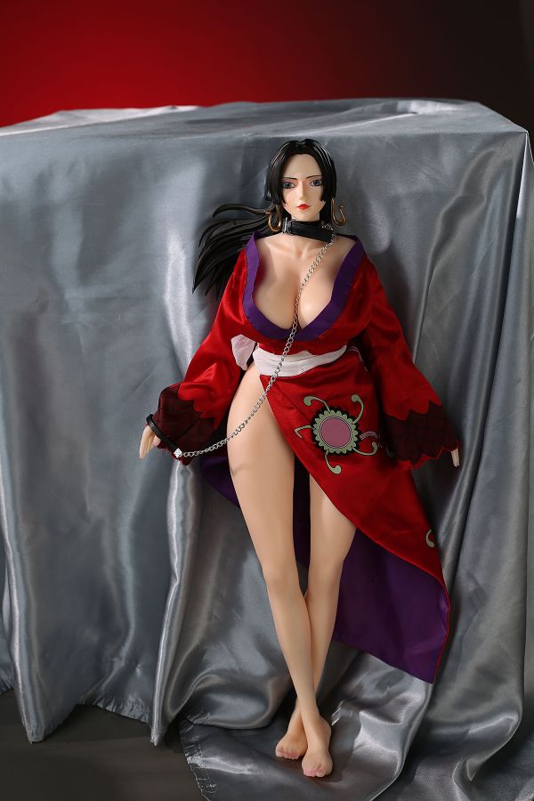 『真實可插』【海外代購】【13CM】可脫可插可動 - 御宅 女帝 矽膠可動人偶 