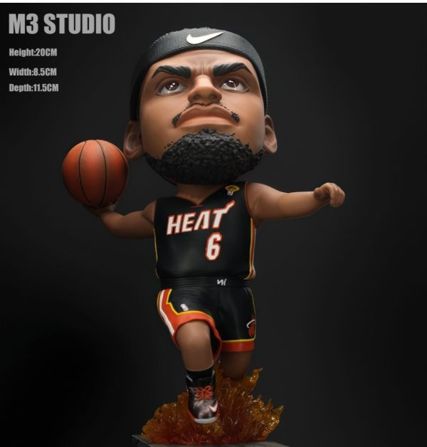 【預定】M3 NBA Q版 熱火 詹姆斯 