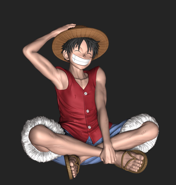 【預定】天蠍社 W 草帽共鳴 大笑魯夫 