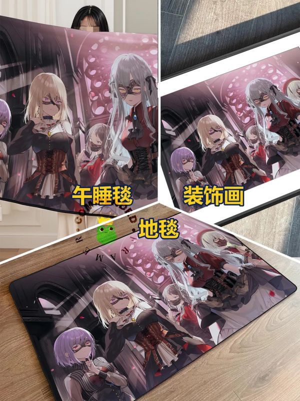 【海外代購】皇呱《金屬樂隊Ave Mujica》裝飾畫 午睡毯 地毯 