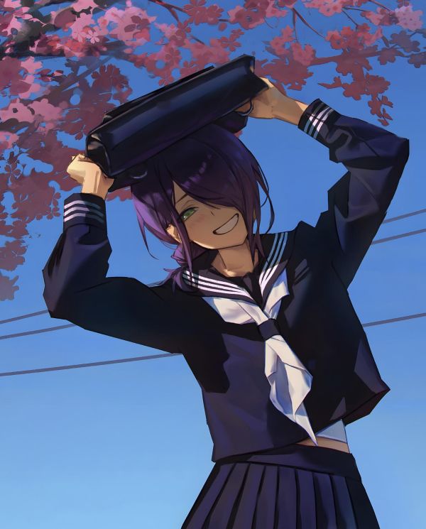 【海外代購】H2 《校服蕾塞》電鋸人鏈鋸人蕾塞波姆炸彈惡魔動畫裝飾畫 