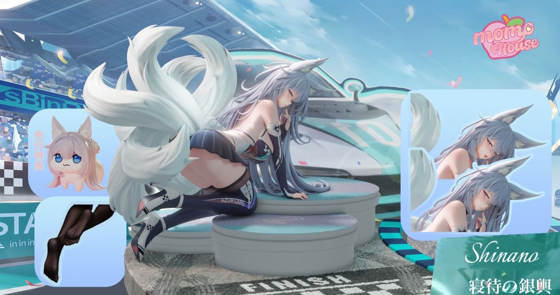 【預定】Momo House Peach 轟鳴銀輪 信濃 Shinano 