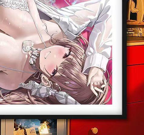 【海外代購】巴洛克 《躺姿viper》勝利女神妮姬NIKKE遊戲動漫裝飾畫冰箱貼 