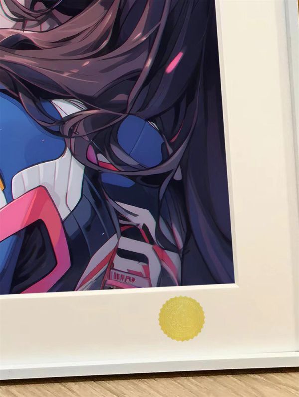 【海外代購】星空 DVA 機甲ow 裝飾畫 