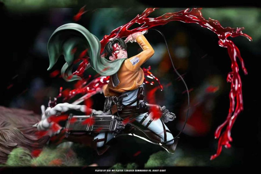 【海外代購】頭號玩家 兵長vs獸之巨人（リヴァイ·アッカーマン Vs 獣の巨人） 