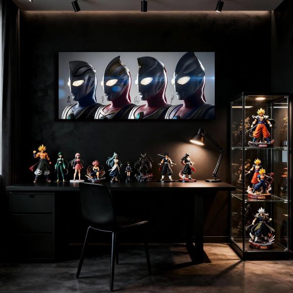 【海外代購】千鳥社 《平成奧特曼第二彈》人間體聲優演員簽名鼠標墊裝飾畫 