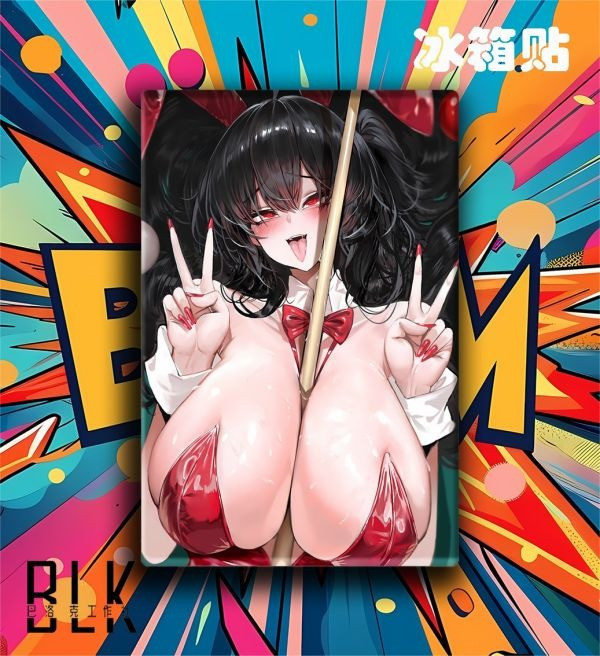 【海外代購】巴洛克 俏皮大鳳鷯Taihō碧藍航線裝飾畫/冰箱貼 