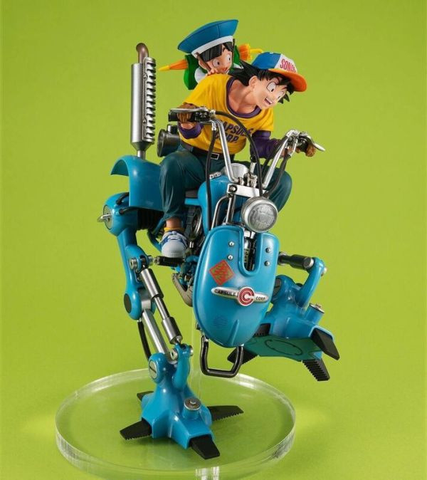 【海外代購】MegaHouse MH 龍珠 孫悟空父子機車 