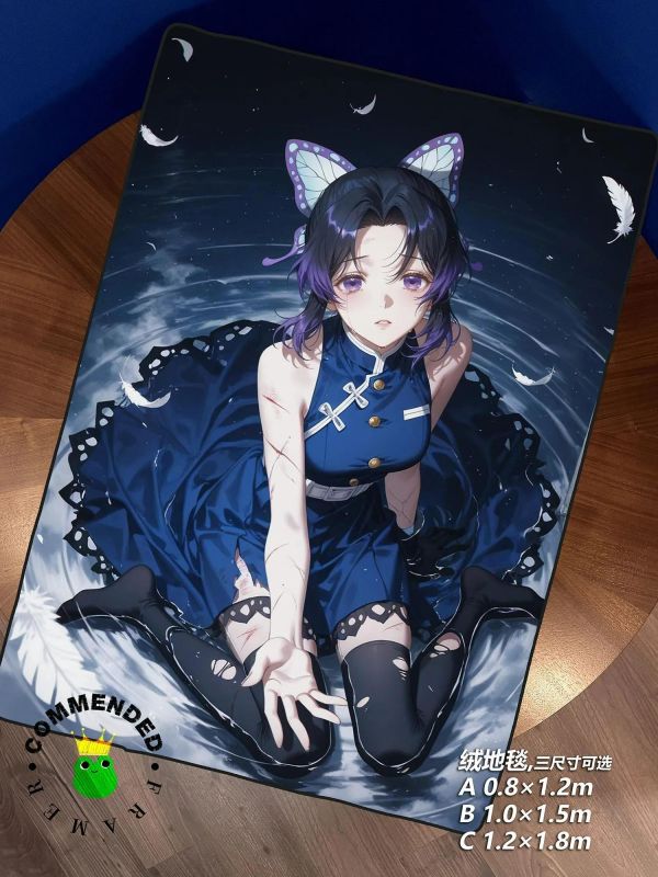【海外代購】皇呱 《楚楚可憐小忍》鬼滅之刃裝飾畫 午睡毯 地毯 