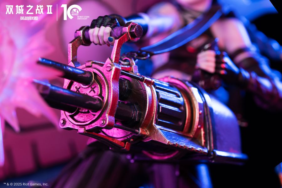 【預定】開天 Infinity Arcane Jinx 1/4 Statue 雙城之戰 II 金克絲 1/4 全身像 