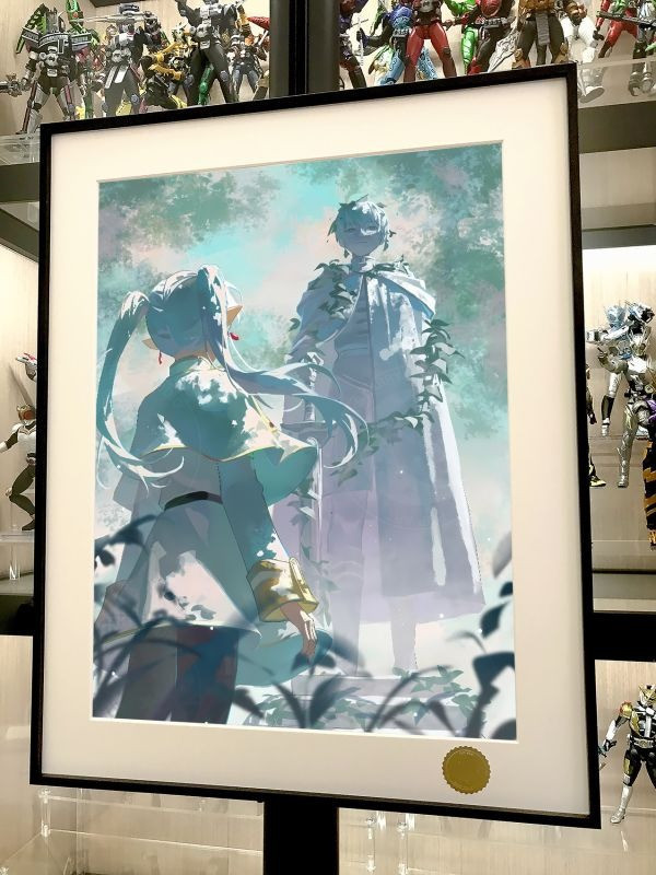 【海外代購】星空《辛美爾雕像》葬送的芙莉蓮Himmel裝飾畫 