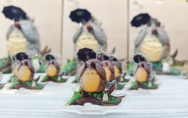 【海外代購】物語 宮崎駿桌面系列07 龍貓 吹笛龍貓 