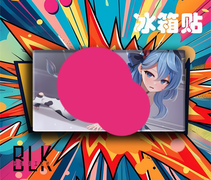 【海外代購】巴洛克 天雨亞子 碧藍檔案蔚藍檔案動漫裝飾/壓克力冰箱貼 